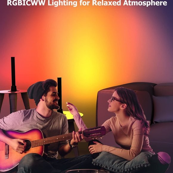 Smart LED Light Bar, Gaming Lights Ambient Lighting, Bluetooth TV - 2 in box - Picture 3 of 7